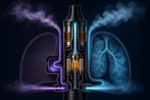 MTL vs DTL vape airflow and draw style comparison
