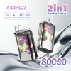 Airmez Fox 2 in 1 80K disposable vape product image
