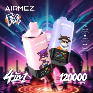 Airmez Fox 4 in 1 120K disposable vape product image