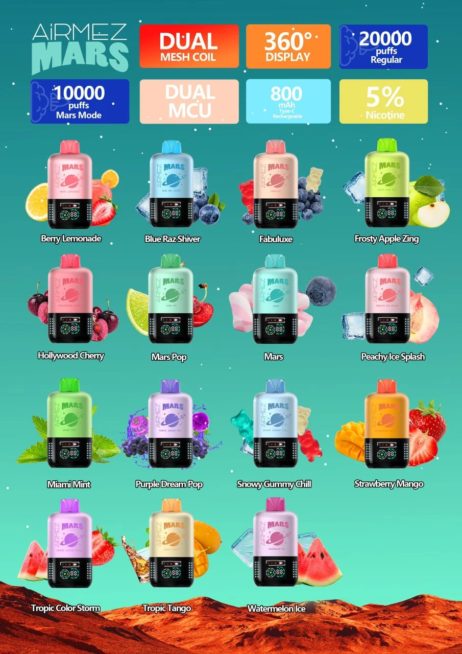 Vape flavor selection