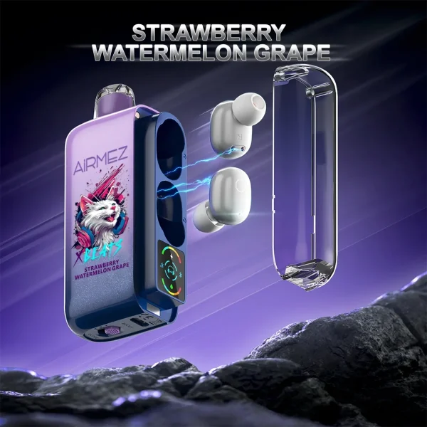 Airmez Xbeats 2 in 1 40K 2 Strawberry Watermelon Grape flavor