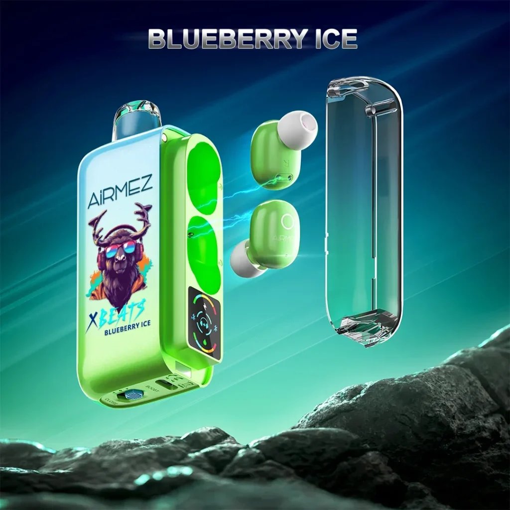 Airmez Xbeats 2 in 1 40K 4 Blueberry Ice flavor