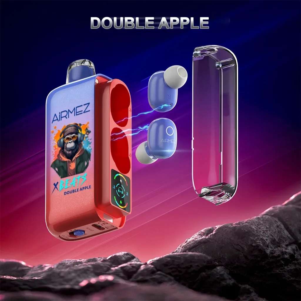 Airmez Xbeats 2 in 1 40K 7 Double Apple flavor