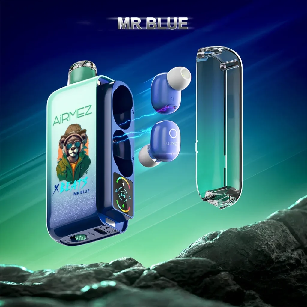 Airmez Xbeats 2 in 1 40K 9 Mr Blue flavor