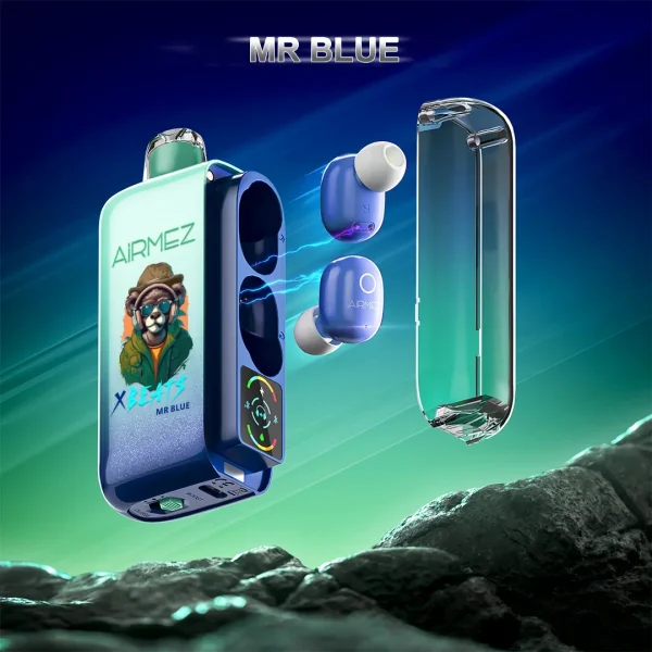 Airmez Xbeats 2 in 1 40K 9 Mr Blue flavor