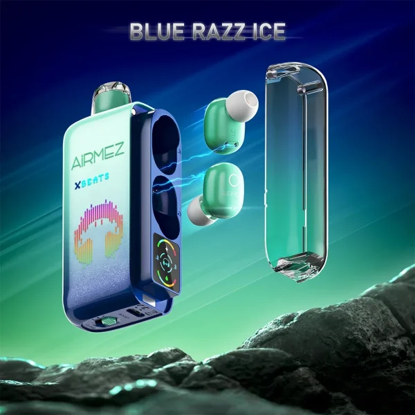 Blue Razz Ice disposable vape flavor