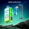 Sour Apple Ice disposable vape flavor