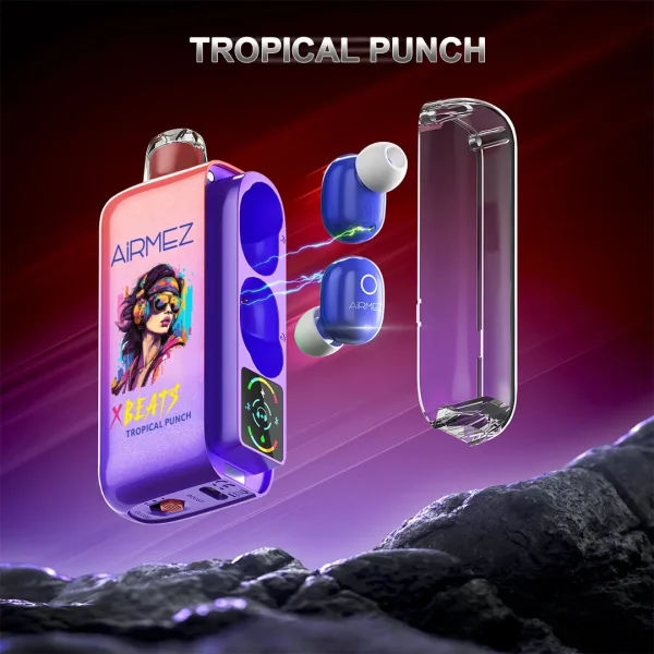 Tropical Punch disposable vape flavor