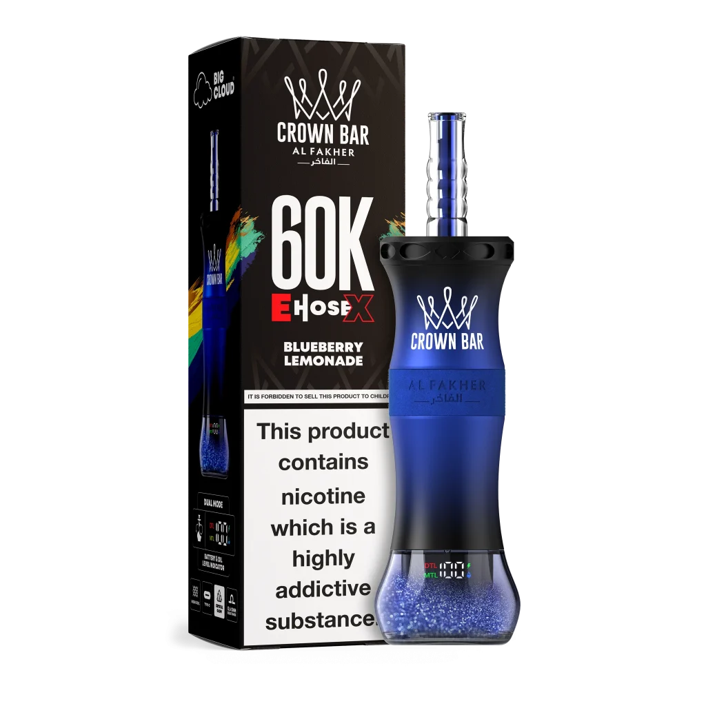 Al Fakher E-Hose X 60000 Blueberry Lemonade flavor