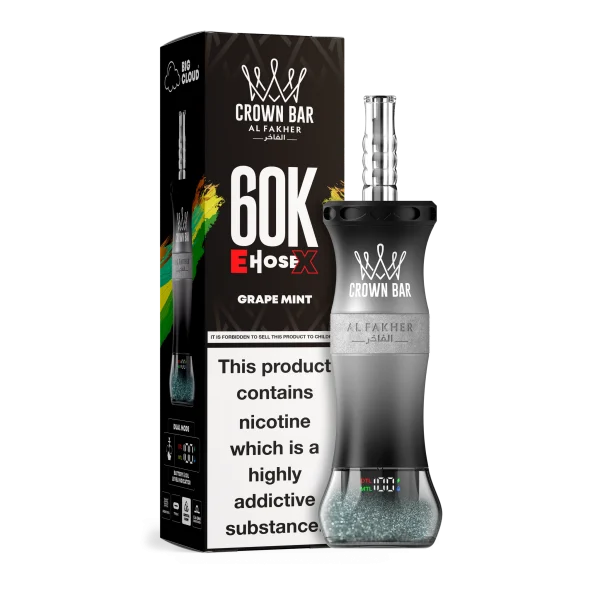 Grape Mint disposable vape flavor