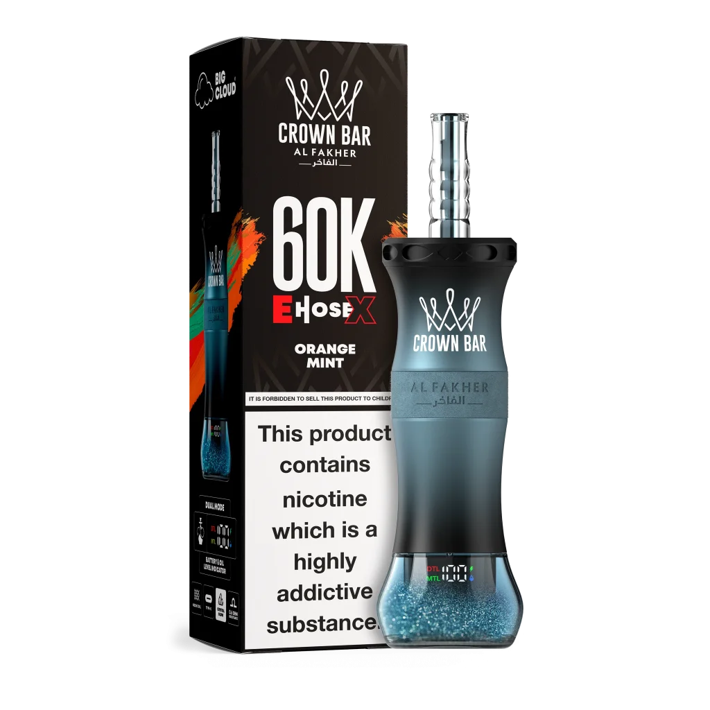 Orange Mint disposable vape flavor