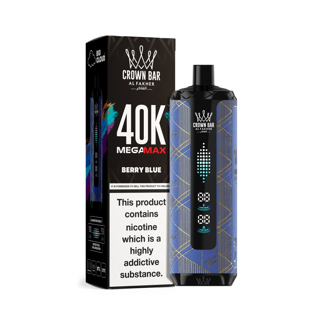Al Fakher Mega Max 40000 Berry Blue flavor