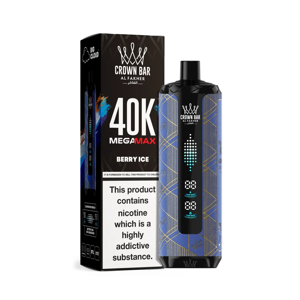 Al Fakher Mega Max 40000 Berry Ice flavor