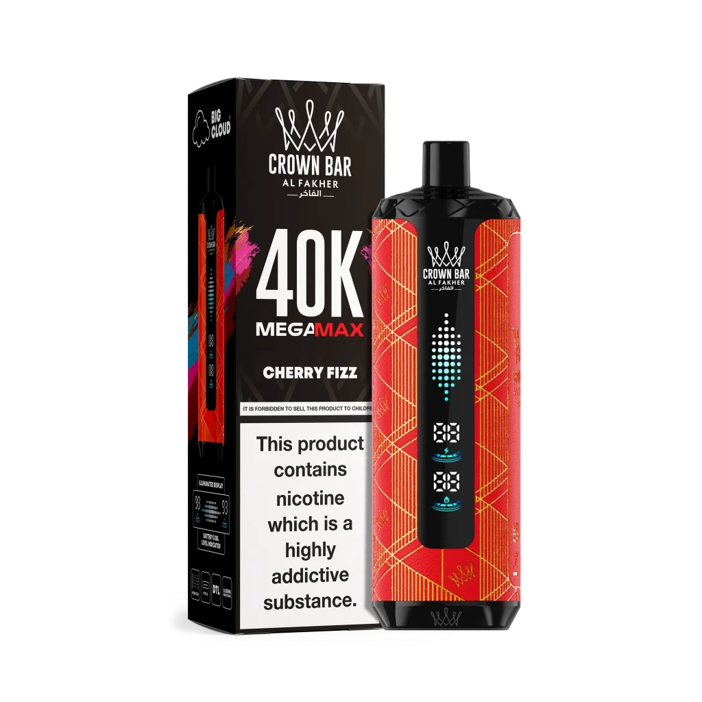 Al Fakher Mega Max 40000 Cherry Fizz flavor