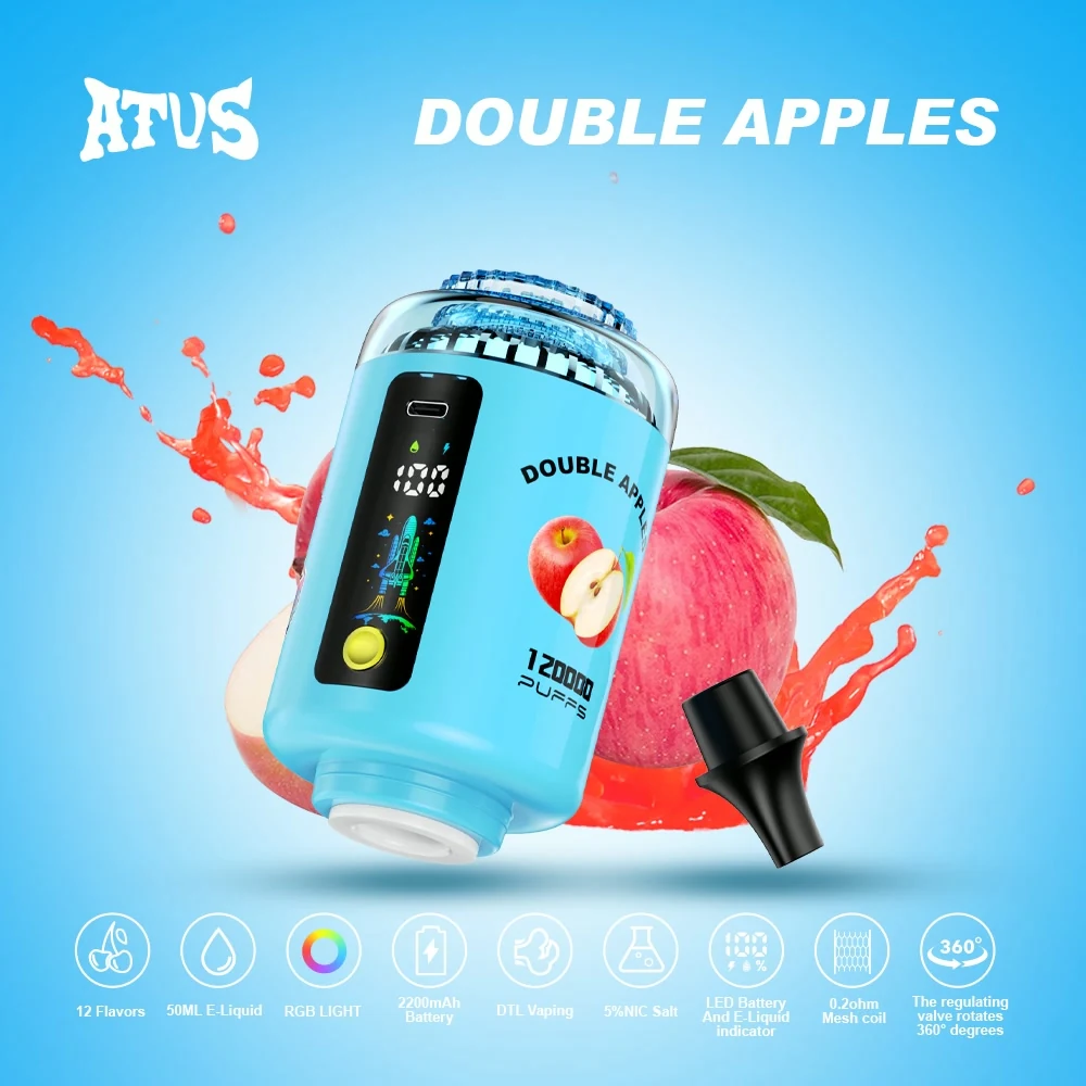Double Apple e-shisha flavour artwork