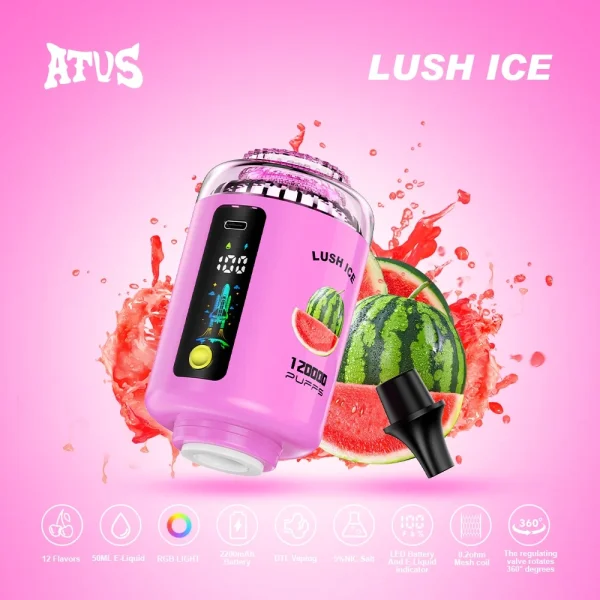 ATVS 120K Shisha Head Lush Ice flavour