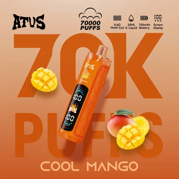 ATVS 70K Cool Mango flavour
