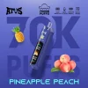 Pineapple Peach vape flavour artwork
