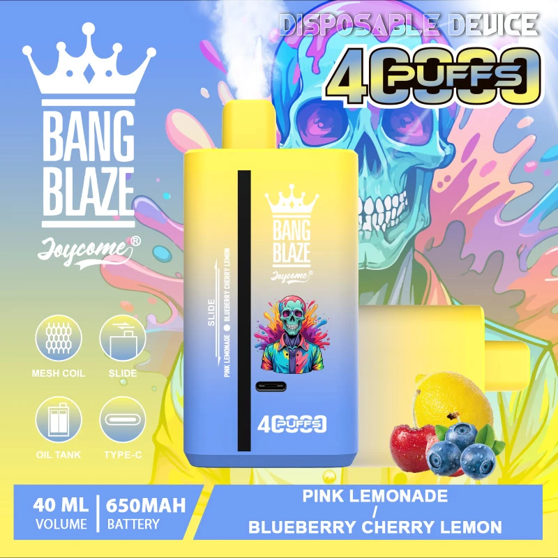 Pink Lemonade Blueberry Cherry Lemon disposable vape flavor