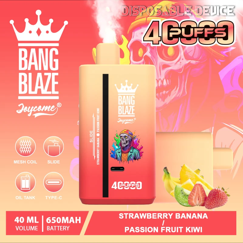 Strawberry Banana Passion Fruit Kiwi disposable vape flavor