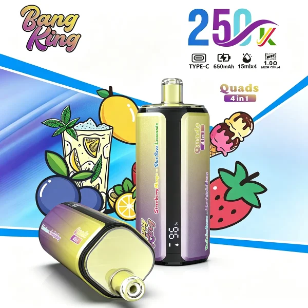 Strawberry Mango Blue Razz Lemonade Vanilla Ice Cream Sour Triple Berry disposable vape flavor