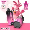 Bang King 500K 8 in 1 Cool Mint Peach Cherry Peach Berry Lemon Kiwi Watermelon Ice flavor