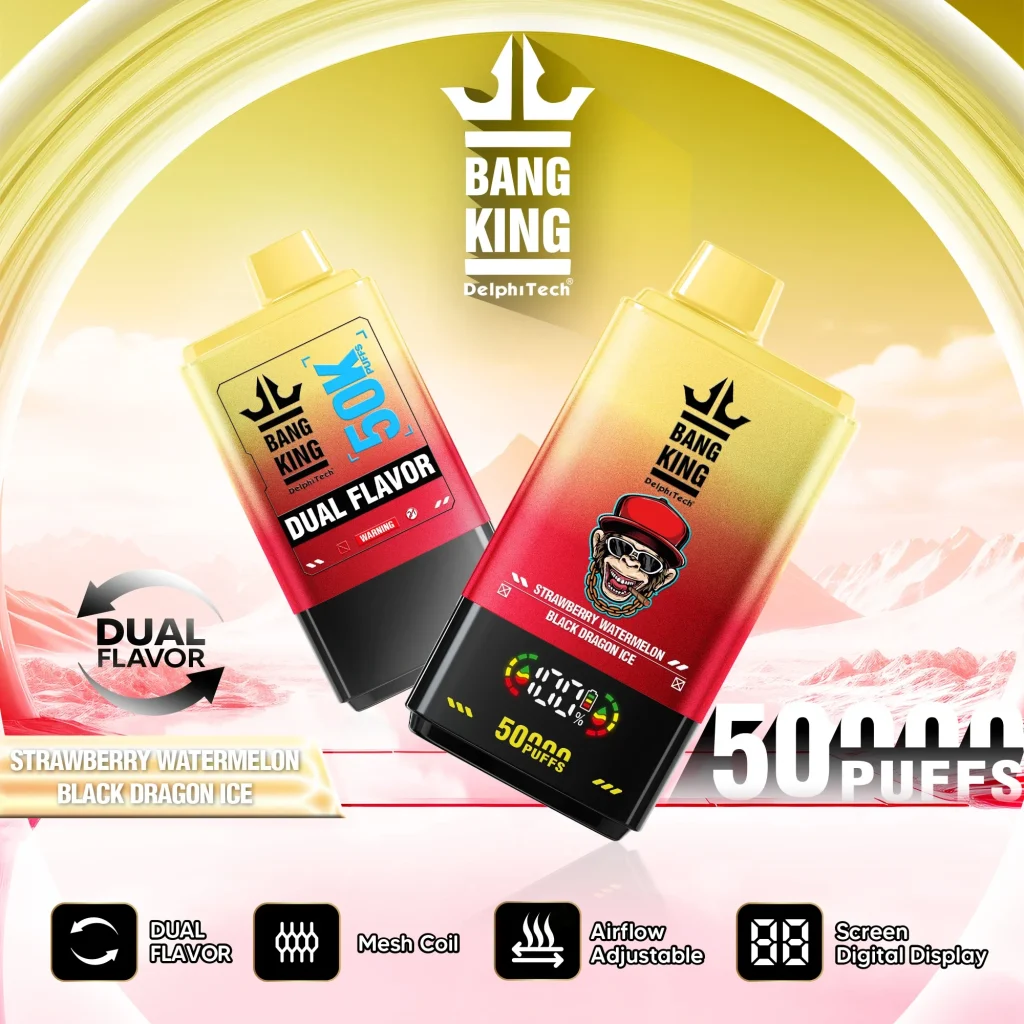 Strawberry Watermelon Black Dragon Ice disposable vape flavor