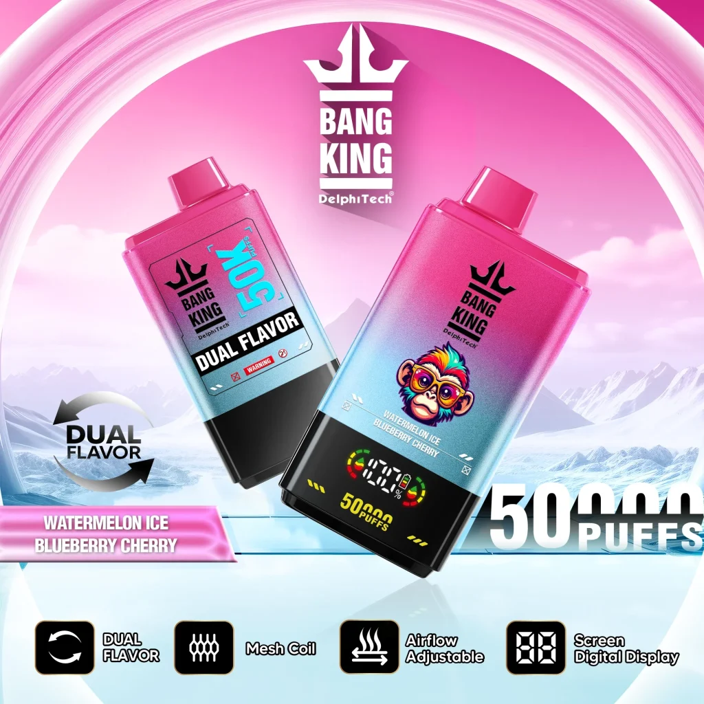 Watermelon Ice Blueberry Cherry disposable vape flavor
