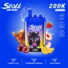 Bang Leader 200K 3 in 1 Cherry Cola Strawberry Banana Peach Berry flavor