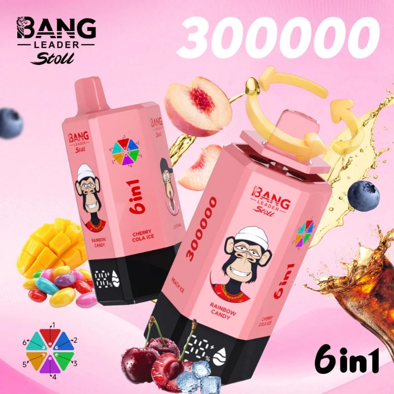Rainbow Candy Cherry Cola Ice Love 666 Mango Ice Blueberry Cotton Candy Peach Ice disposable vape flavor