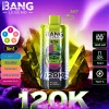 Bang Legend 120K 5 in 1 Blueberry Ice Kiwi Passion Fruit Guava Triple Melon Peach Pineapple Passionate Kiss flavor