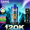 Bang Legend 120K 5 in 1 Blueberry Ice Watermelon Bubble Gum Sour Apple Raspberry Asparagus Mango Melon Passion Fruit Kiwi Lime flavor