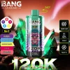 Bang Legend 120K 5 in 1 Blueberry Raspberry Black Dragon Ice Rainbow Candy Fuji Ice Watermelon Sour Peach flavor