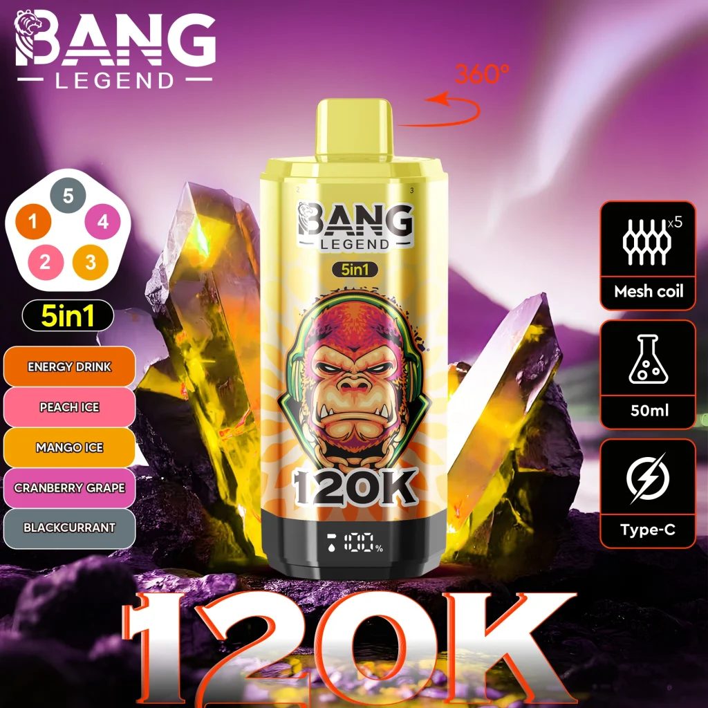 Energy Drink Peach Ice Mango Ice Cranberry Grape Blackcurrant disposable vape flavor