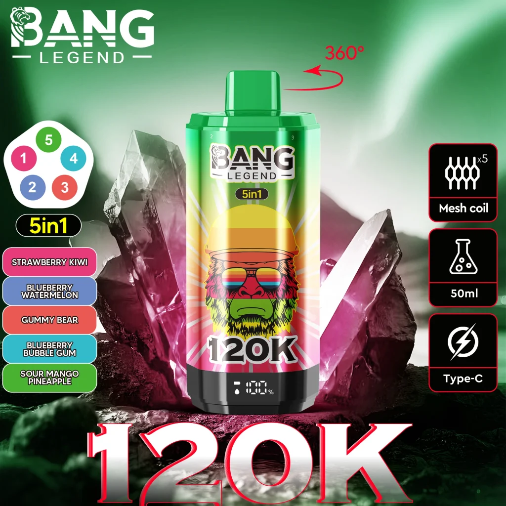 Strawberry Kiwi Blueberry Watermelon Gummy Bear Blueberry Bubble Gum Sour Mango Pineapple disposable vape flavor