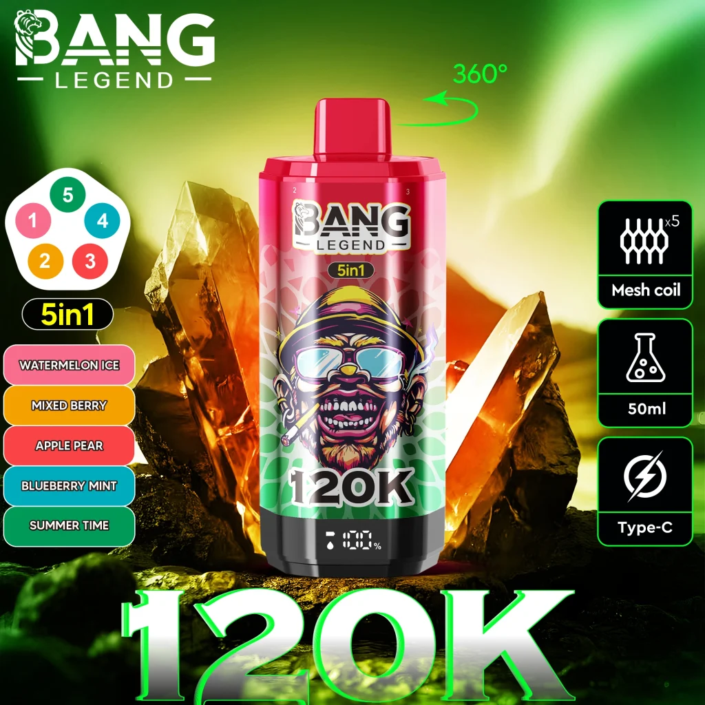 Watermelon Ice Mixed Berry Apple Pear Blueberry Mint Summer Time disposable vape flavor