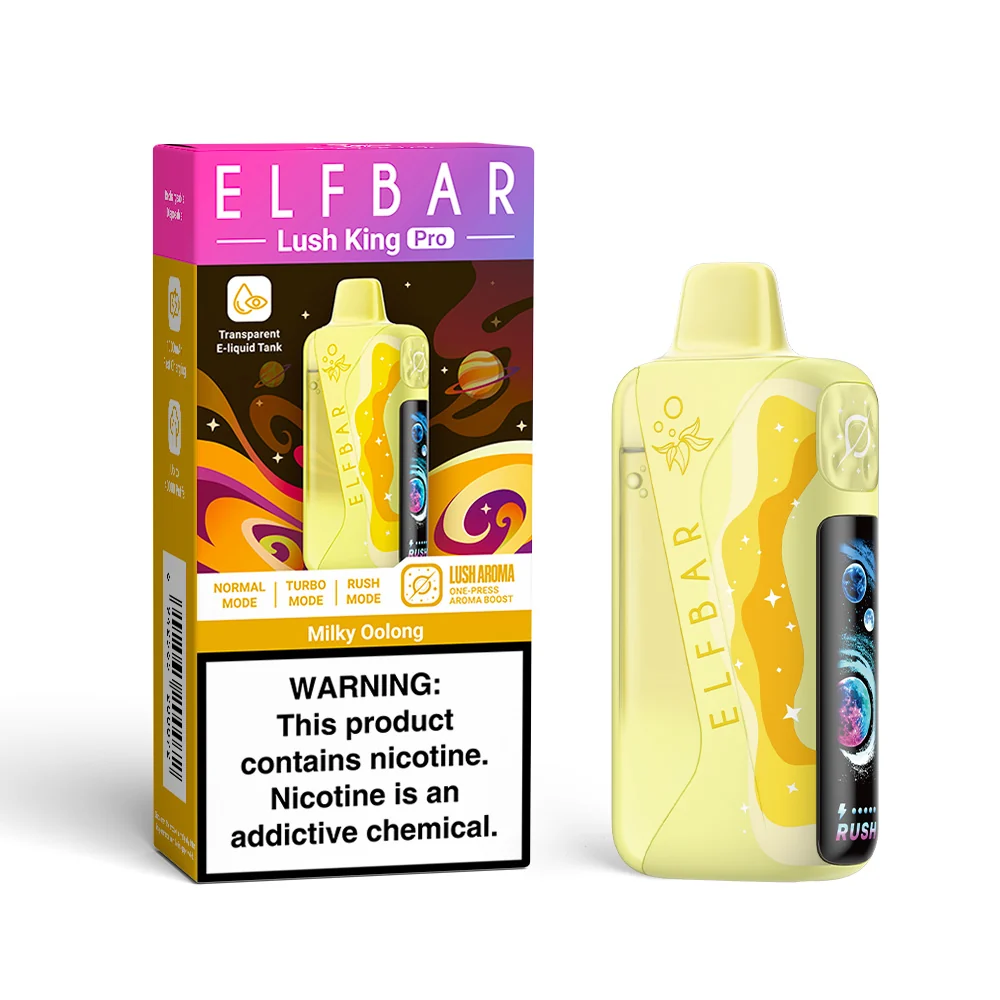 ELFBAR Lush King Pro 40000 Milky Oolong flavor