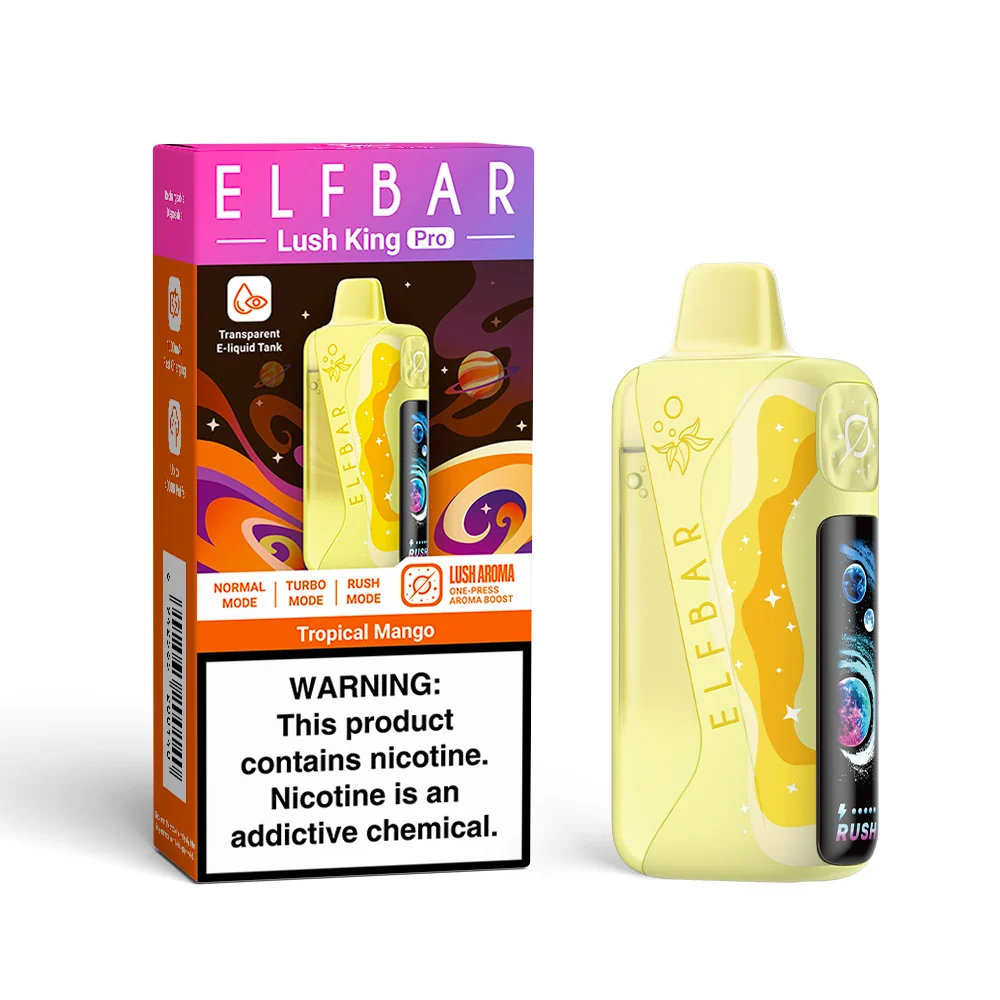ELFBAR Lush King Pro 40000 Tropical Mango flavor