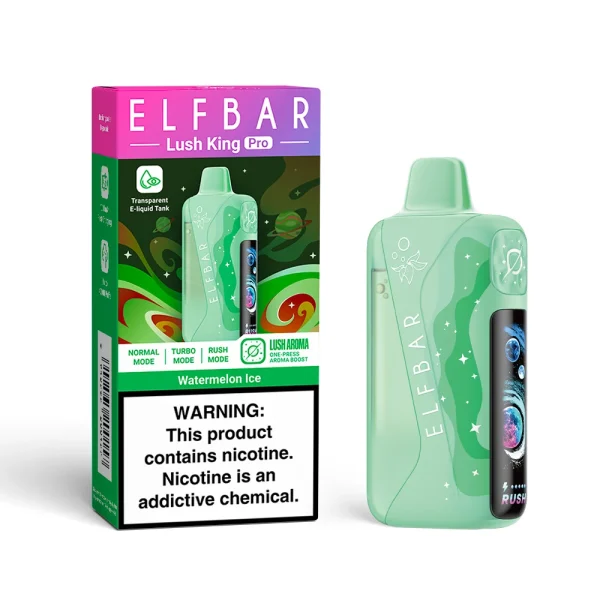 ELFBAR Lush King Pro 40000 Watermelon Ice flavor