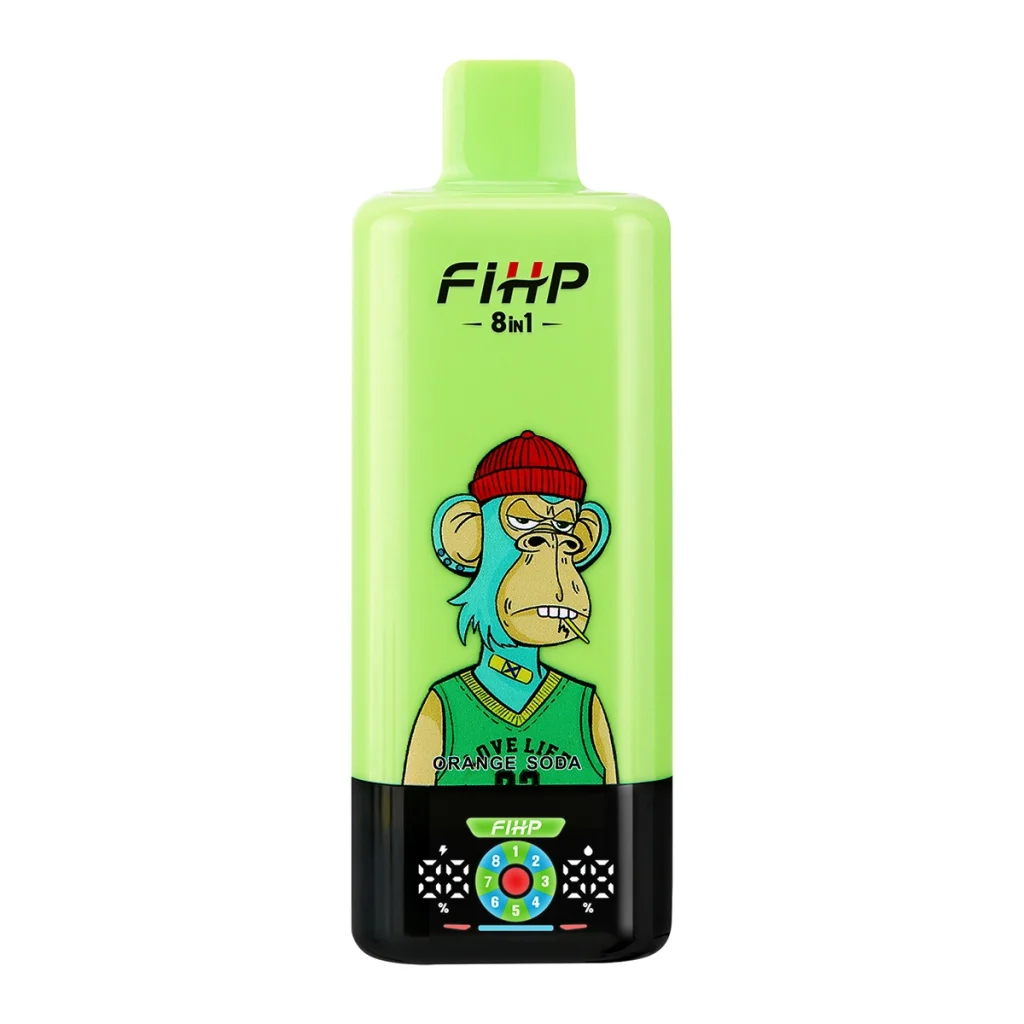 FIHP 200K 8 in 1 Red Bull&Blueberry Ice&Watermelon Ice&Strawberry Kiwi flavor