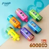 FIHP 600K 6 in 1 disposable vape lineup