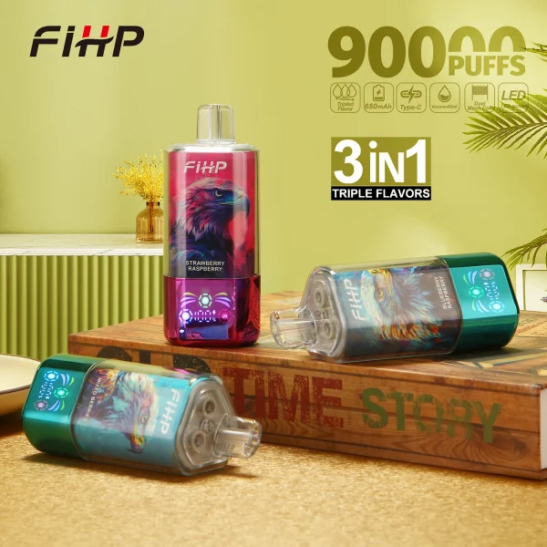 FIHP 90000 Triple Flavor disposable vape product image