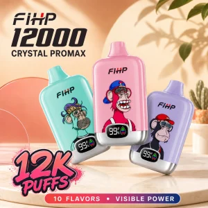 FIHP Crystal Promax 12000 disposable vape product image