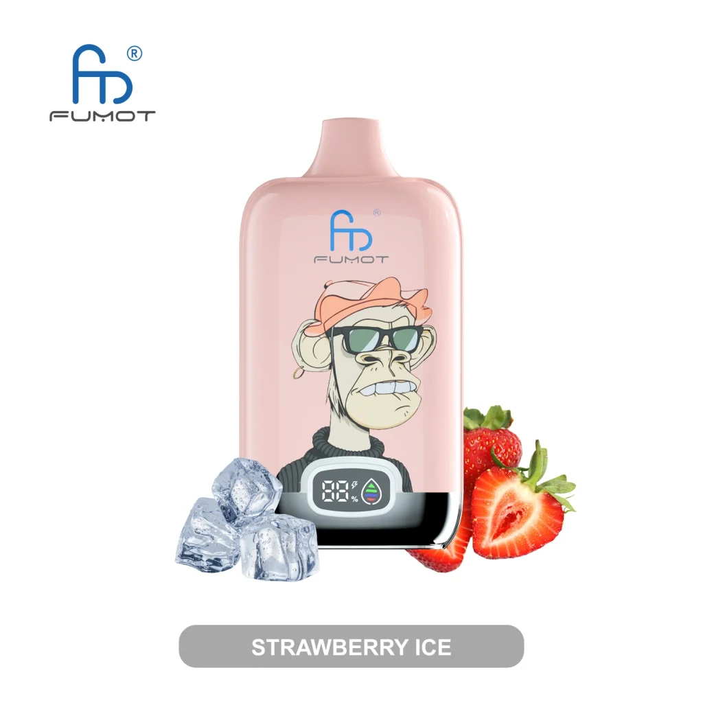 Strawberry Ice disposable vape flavor