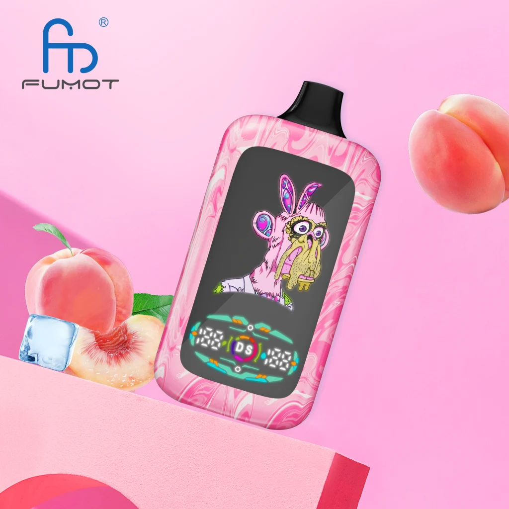 Juicy Peach Ice disposable vape flavor