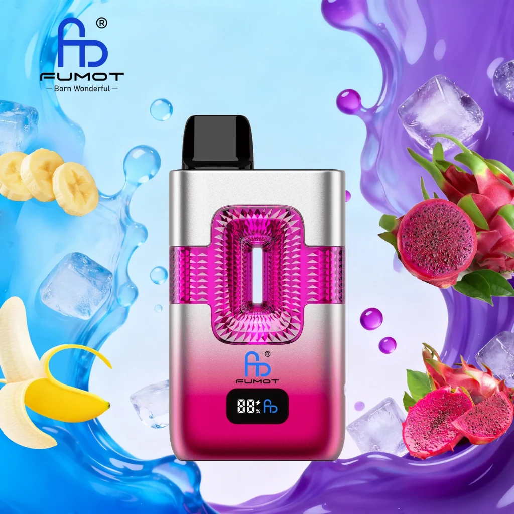 Fumot ECO 2 in 1 50000 Banana Ice & Black Dragon Ice flavor