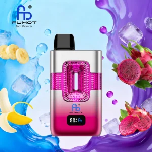 Fumot ECO 2 in 1 50000 Banana Ice & Black Dragon Ice flavor