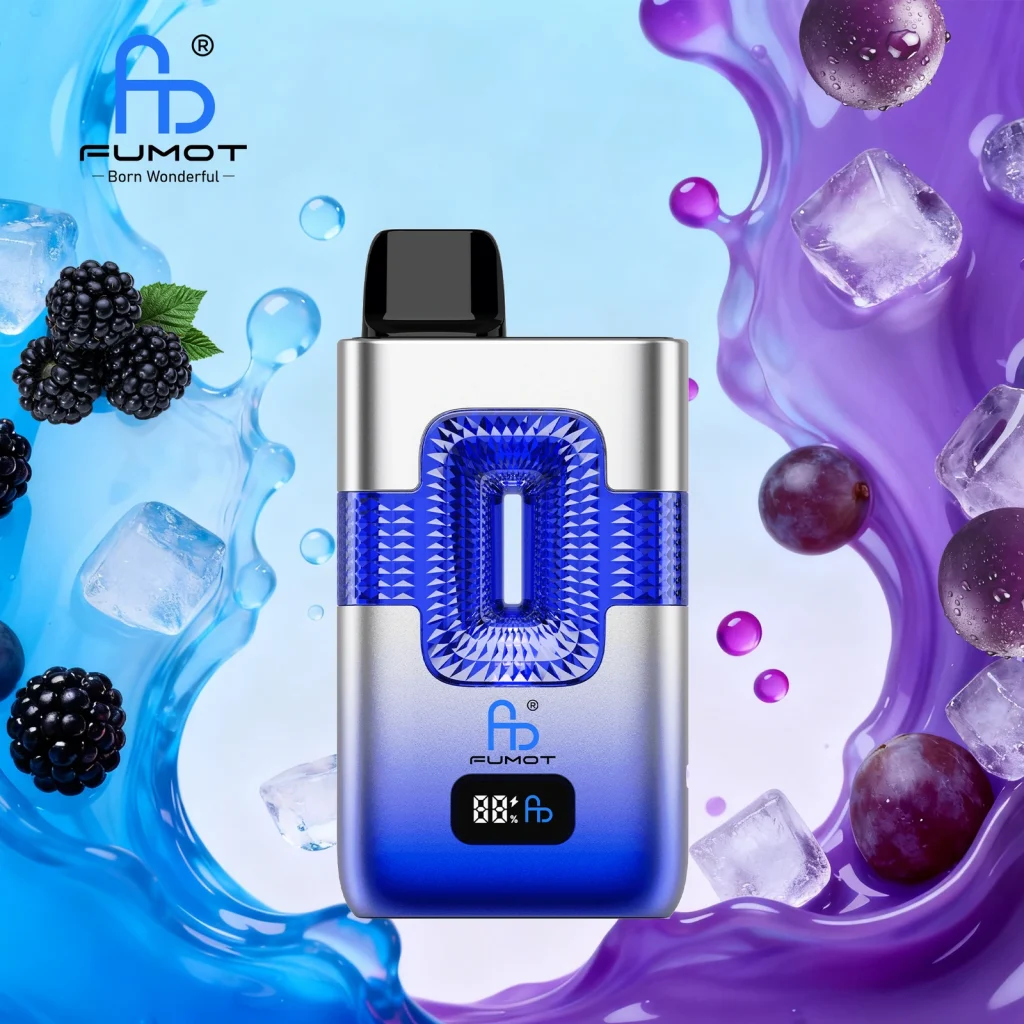 Fumot ECO 2 in 1 50000 Black Ice & Grape Ice flavor