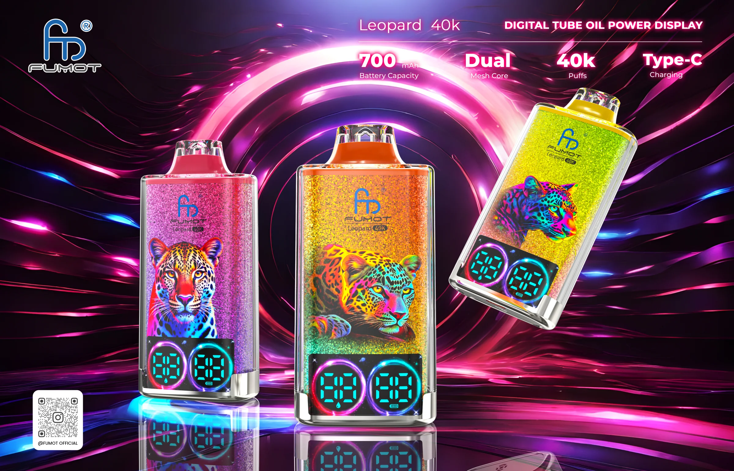 fumot leopard 40k disposable vape product image