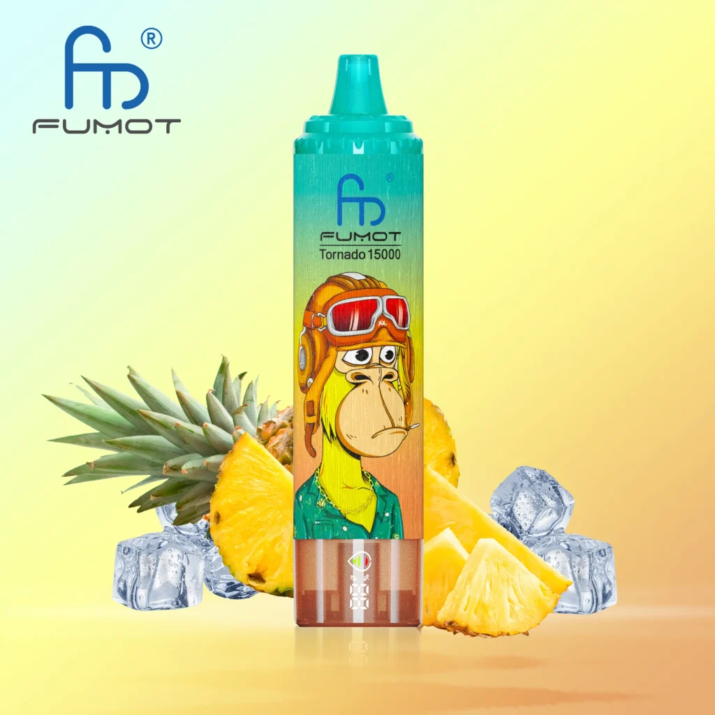 fumot randm tornado 15k Peach Ice flavor